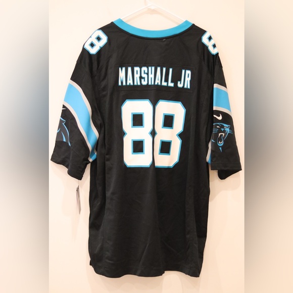 New Carolina Panthers Terrace Marshall Jr #88 Nike Official NFL Game Jersey 3XL - Picture 4 of 10